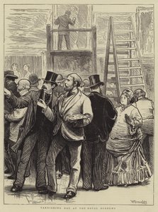 Día de Barnizado en la Real Academia de William III Bromley